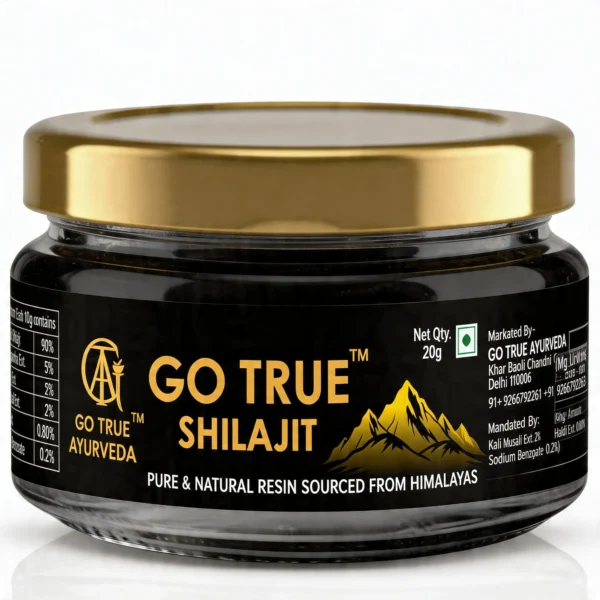 Go True Shilajit – Go True Ayurveda